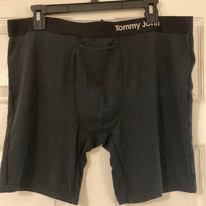 Tommy John XXL Boxer Briefs Black Cool Cotton